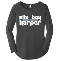 Atta Boy Harper Trending Atta Boy Harper Women's Perfect Tri Tunic Long Sleeve Shirt