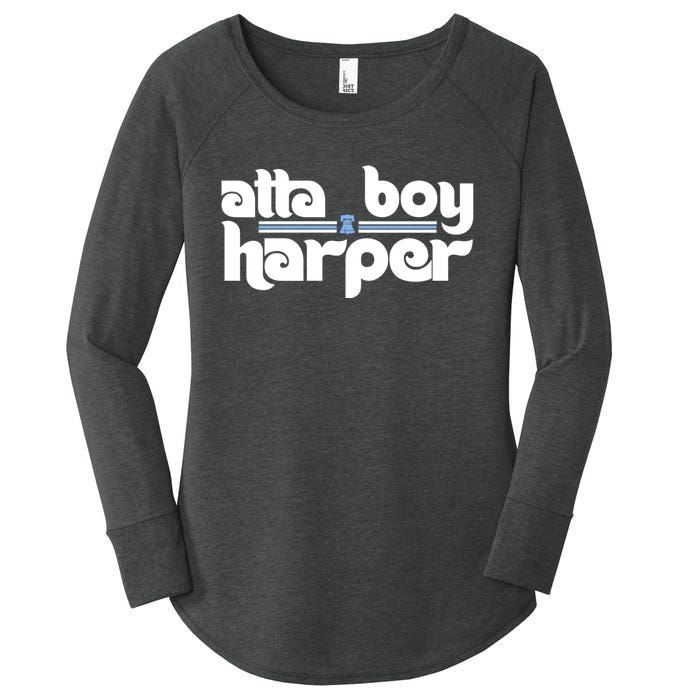 Atta Boy Harper Trending Atta Boy Harper Women's Perfect Tri Tunic Long Sleeve Shirt