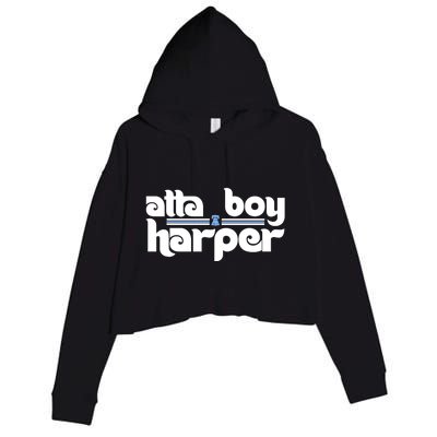 Atta Boy Harper Trending Atta Boy Harper Crop Fleece Hoodie