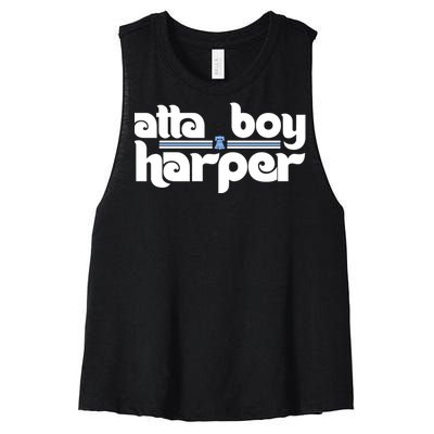 Atta Boy Harper Trending Atta Boy Harper Women's Racerback Cropped Tank