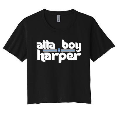 Atta Boy Harper Trending Atta Boy Harper Women's Crop Top Tee