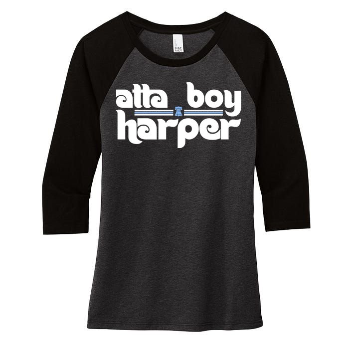 Atta Boy Harper Trending Atta Boy Harper Women's Tri-Blend 3/4-Sleeve Raglan Shirt