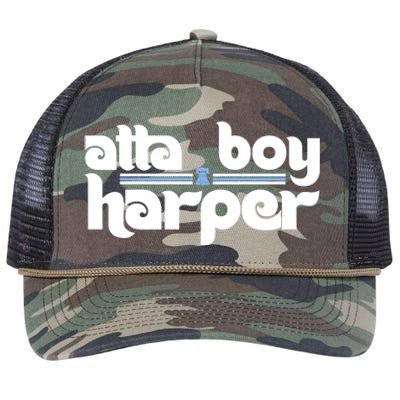 Atta Boy Harper Trending Atta Boy Harper Retro Rope Trucker Hat Cap