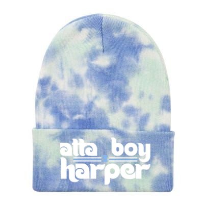 Atta Boy Harper Trending Atta Boy Harper Tie Dye 12in Knit Beanie