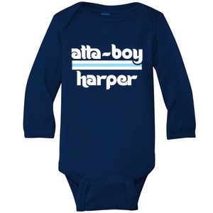 Atta Boy Harper Trending Atta Boy Harper Baby Long Sleeve Bodysuit