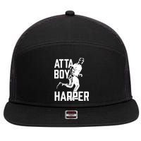 Atta Boy Harper Trending Atta Boy Harper 7 Panel Mesh Trucker Snapback Hat