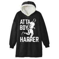 Atta Boy Harper Trending Atta Boy Harper Hooded Wearable Blanket