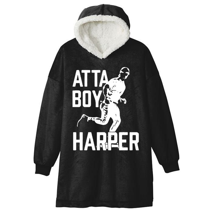 Atta Boy Harper Trending Atta Boy Harper Hooded Wearable Blanket