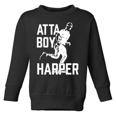 Atta Boy Harper Trending Atta Boy Harper Toddler Sweatshirt