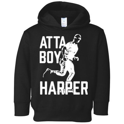 Atta Boy Harper Trending Atta Boy Harper Toddler Hoodie