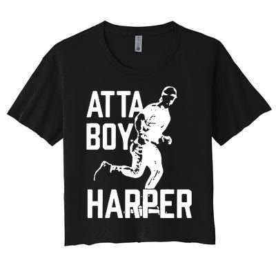 Atta Boy Harper Trending Atta Boy Harper Women's Crop Top Tee