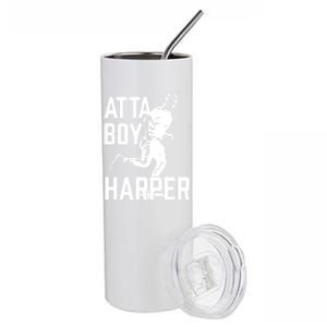 Atta Boy Harper Trending Atta Boy Harper Stainless Steel Tumbler