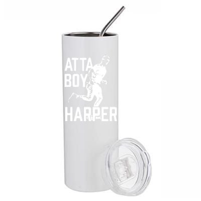 Atta Boy Harper Trending Atta Boy Harper Stainless Steel Tumbler