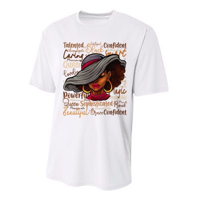 African Black History African American  Juneteenth Performance Sprint T-Shirt