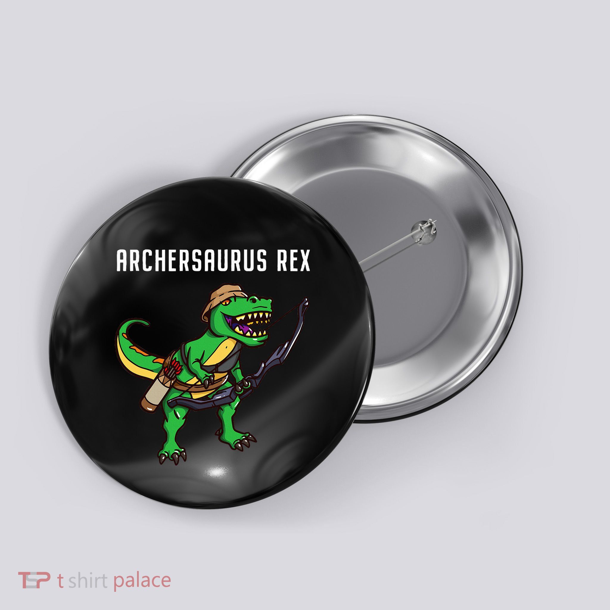 Archery Bow Hunting For Children Button