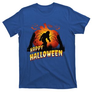 A Bigfoot Halloween Happy Halloween T-Shirt