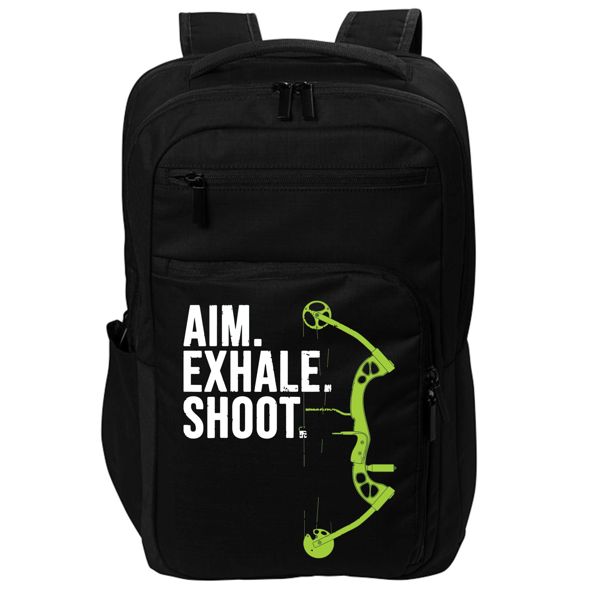 Archery Bow Hunting Shirts Aim Exhale Shoot Impact Tech Backpack