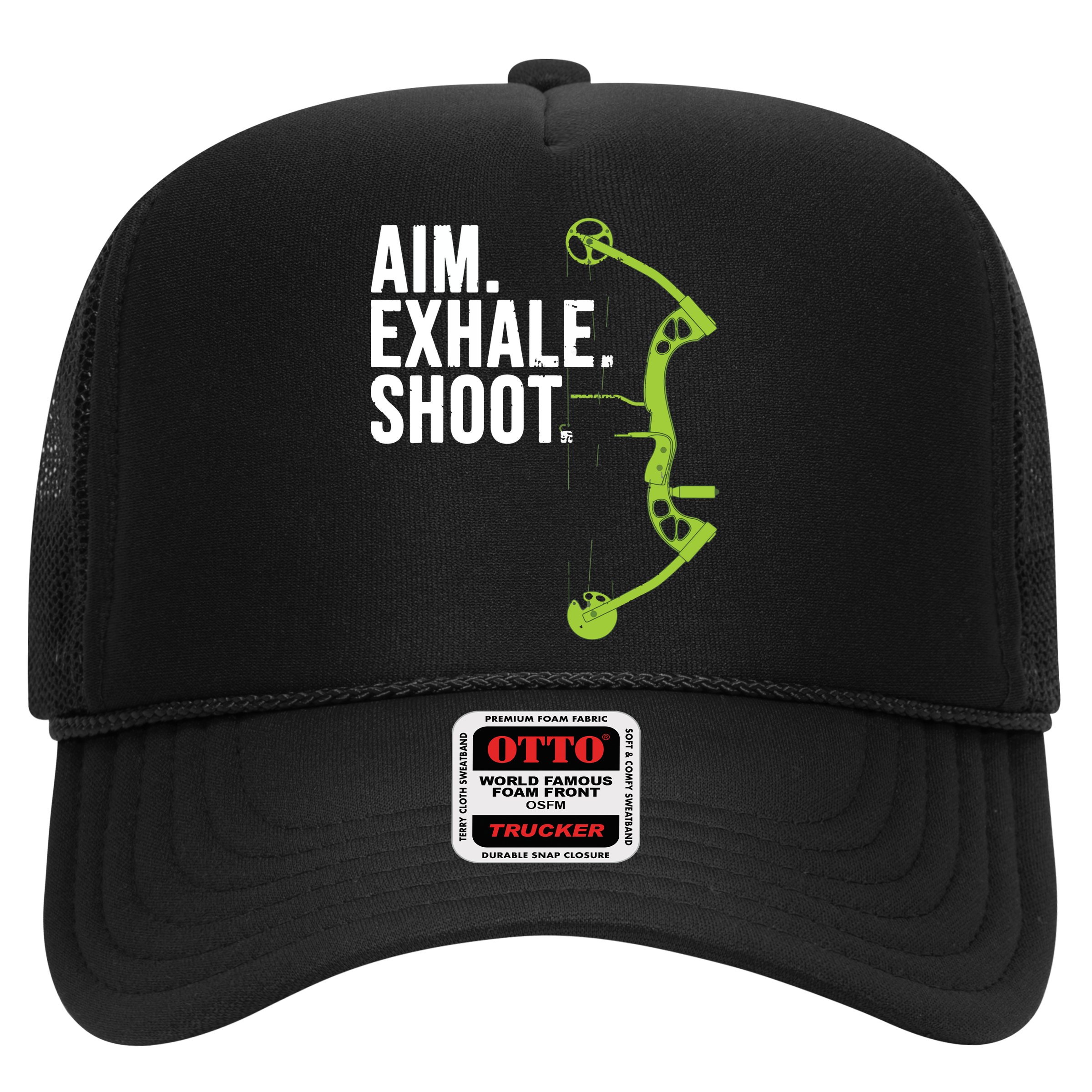 Archery Bow Hunting Shirts Aim Exhale Shoot Hat