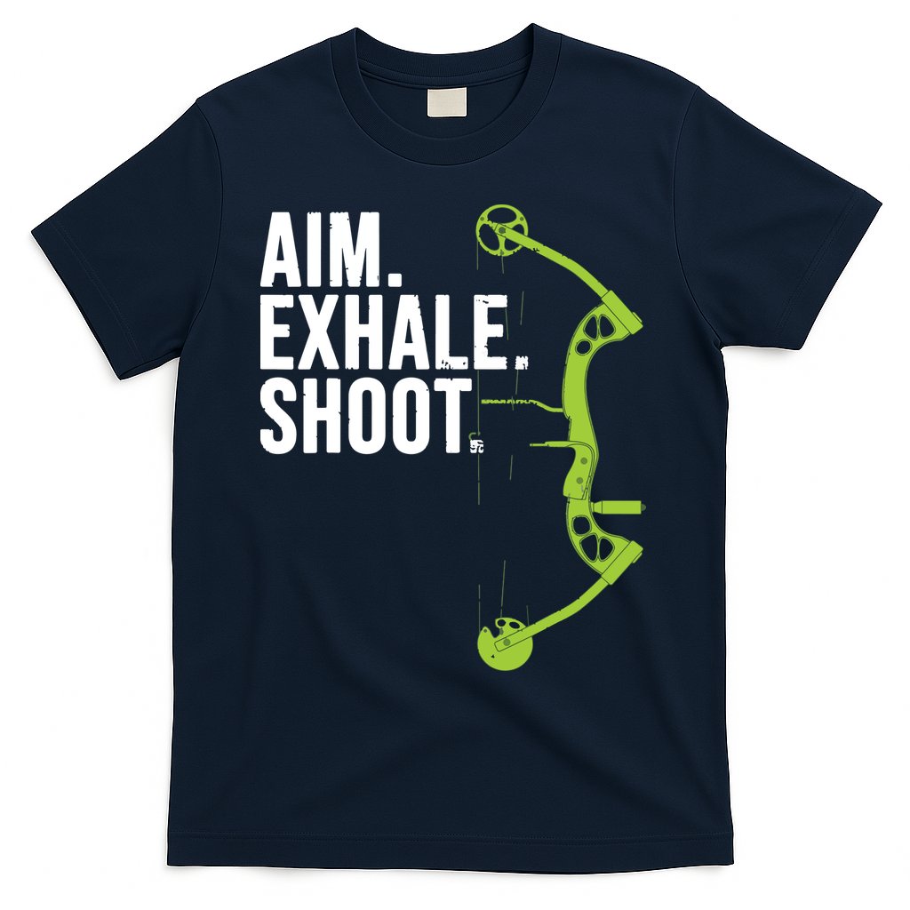 Archery Bow Hunting Shirts Aim Exhale Shoot T-Shirt