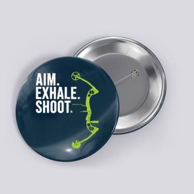 Archery Bow Hunting Shirts Aim Exhale Shoot Button