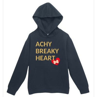 Achy Breaky Heart Gift For Music Lovers Urban Pullover Hoodie