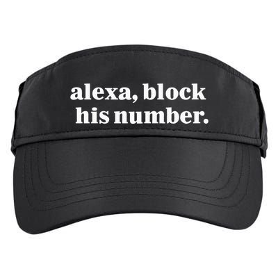 Alexa Block His Number Adult Drive Performance Visor