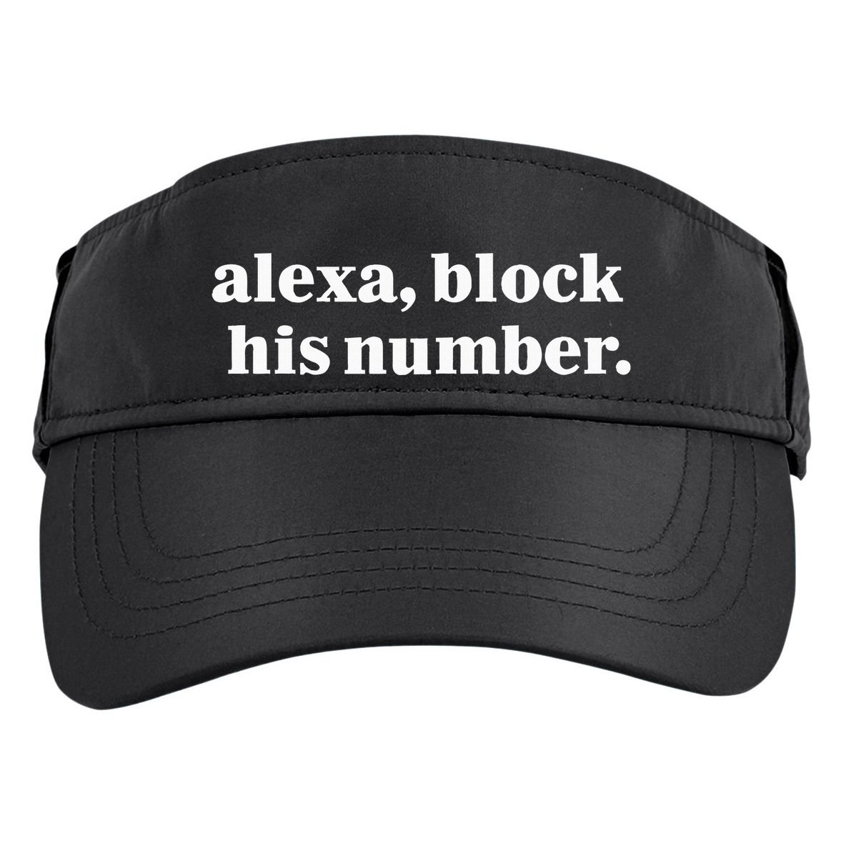 Alexa Block His Number Adult Drive Performance Visor