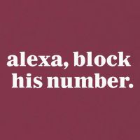 Alexa Block His Number 16oz Travel Tumbler