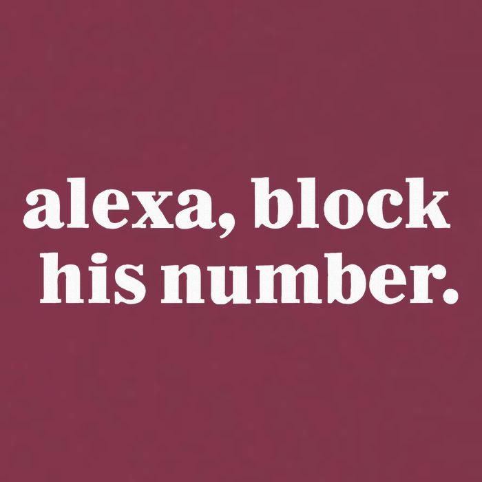 Alexa Block His Number 16oz Travel Tumbler