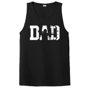 Archery Bow Hunting Dad Fathers Day Gift PosiCharge Competitor Tank