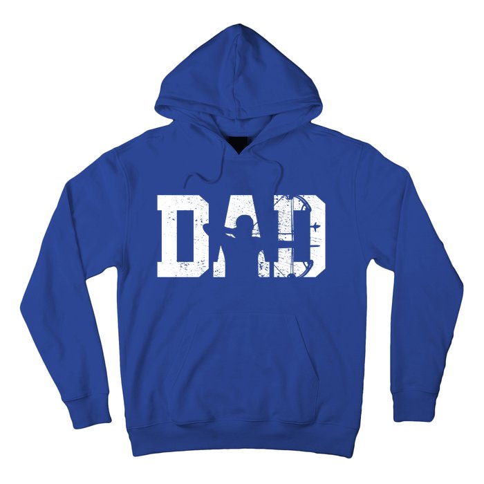 Archery Bow Hunting Dad Fathers Day Gift Hoodie