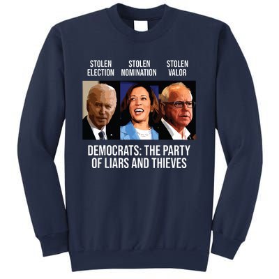 Anti Biden Harris Walz Sweatshirt