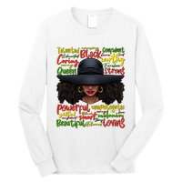 African Black History African American Ladies Juneteenth Long Sleeve Shirt