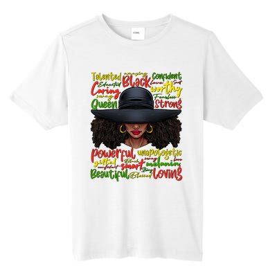 African Black History African American Ladies Juneteenth Tall Fusion ChromaSoft Performance T-Shirt