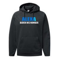 Alexa Block His Number Performance Fleece Hoodie