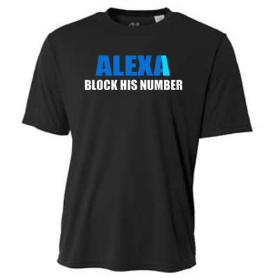 Alexa Block His Number Cooling Performance Crew T-Shirt