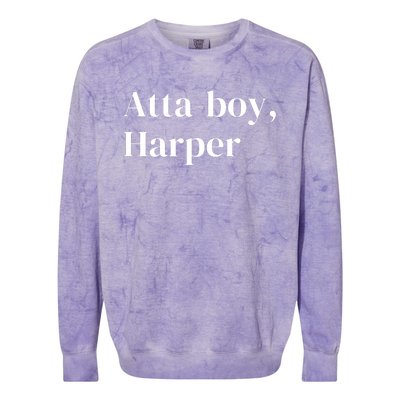 Atta Boy Harper Colorblast Crewneck Sweatshirt