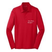 Atta Boy Harper Silk Touch Performance Long Sleeve Polo