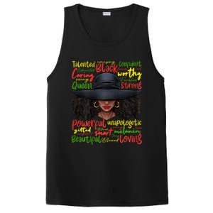 African Black History African American Ladies Juneteenth PosiCharge Competitor Tank