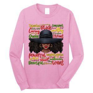 African Black History African American Ladies Juneteenth Long Sleeve Shirt