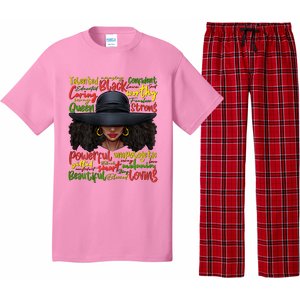 African Black History African American Ladies Juneteenth Pajama Set