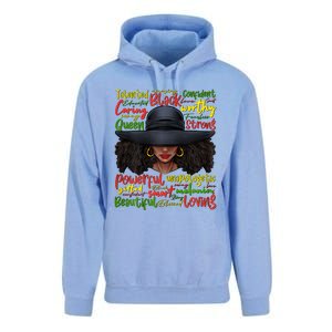 African Black History African American Ladies Juneteenth Unisex Surf Hoodie