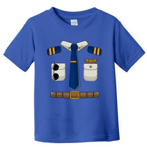 Adult Boy Halloween Aviation Airplane Pilot Costum Toddler T-Shirt