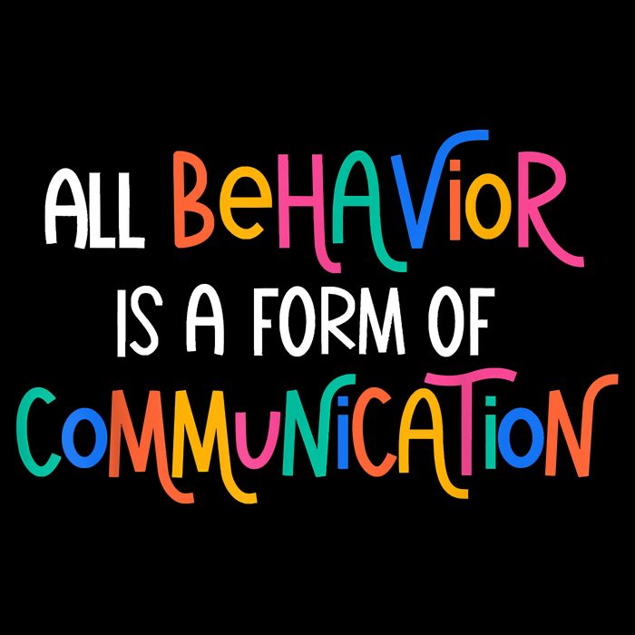 All Behavior Is A Form Of Communication SPED Teacher Autism Bucket Hat