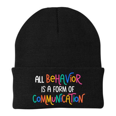 All Behavior Is A Form Of Communication SPED Teacher Autism Beanie