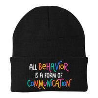 All Behavior Is A Form Of Communication SPED Teacher Autism Beanie
