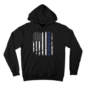 Anti Biden Impeach 46 8646 Clean Up On Aisle 46 Pro USA Flagd Hoodie