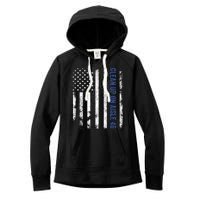 Anti Biden Impeach 46 8646 Clean Up On Aisle 46 Pro USA Flagd Women's Fleece Hoodie