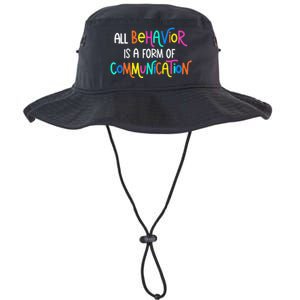 All Behavior Is A Form Of Communication SPED Teacher Autism Legacy Cool Fit Booney Bucket Hat