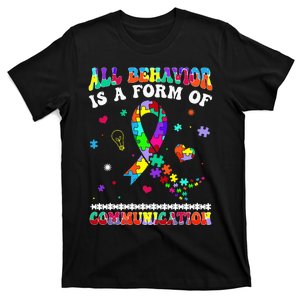 All Behavior Is A Form Of Communication puzzle piece T-Shirt